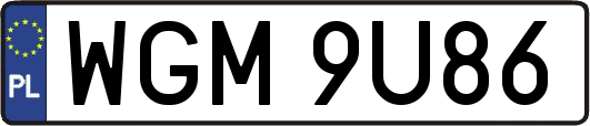 WGM9U86