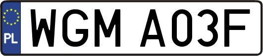WGMA03F