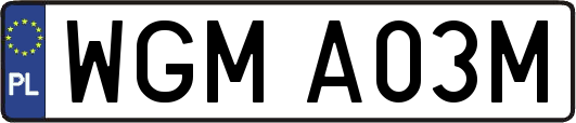 WGMA03M