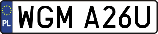 WGMA26U