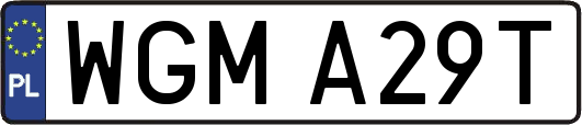 WGMA29T