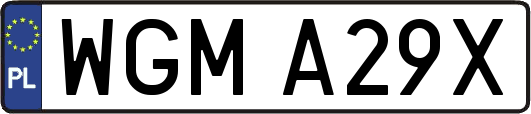 WGMA29X