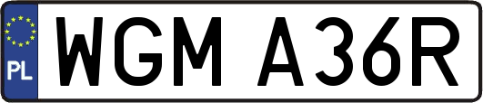 WGMA36R