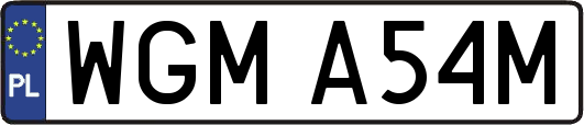 WGMA54M