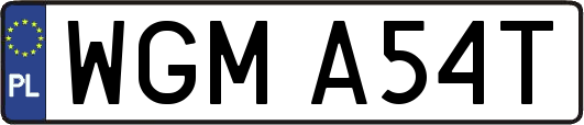WGMA54T