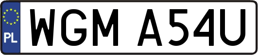 WGMA54U