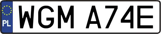 WGMA74E