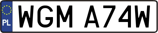 WGMA74W