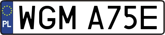 WGMA75E