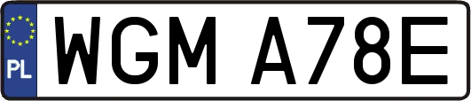 WGMA78E