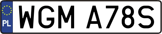 WGMA78S