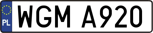 WGMA920