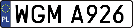 WGMA926
