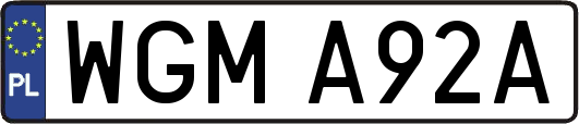 WGMA92A