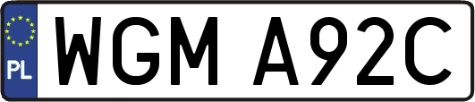 WGMA92C
