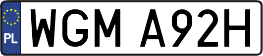 WGMA92H