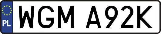 WGMA92K