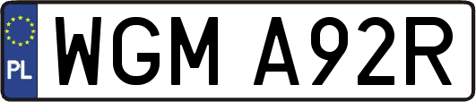 WGMA92R