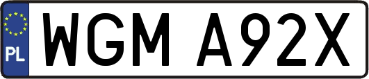 WGMA92X