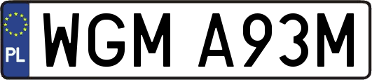 WGMA93M