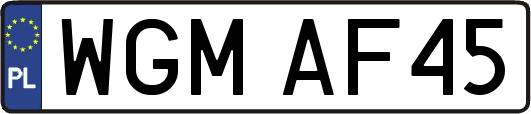 WGMAF45