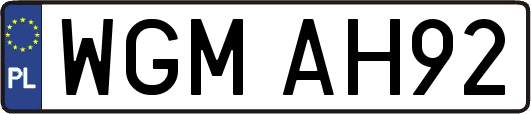 WGMAH92
