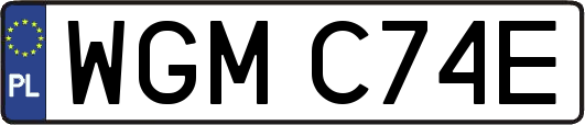 WGMC74E