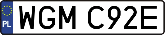 WGMC92E