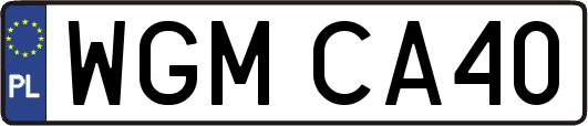 WGMCA40