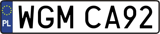 WGMCA92