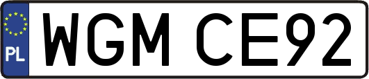 WGMCE92