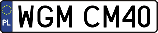 WGMCM40