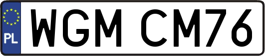 WGMCM76