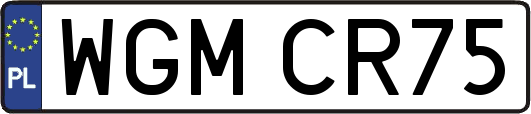 WGMCR75