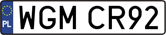 WGMCR92