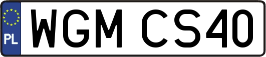 WGMCS40