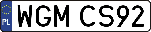WGMCS92