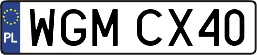 WGMCX40