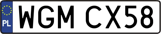 WGMCX58