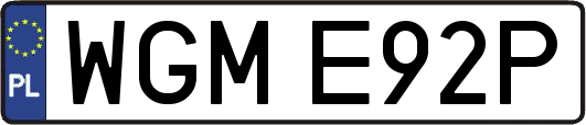 WGME92P