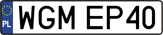 WGMEP40