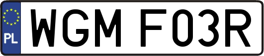 WGMF03R