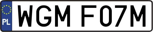 WGMF07M