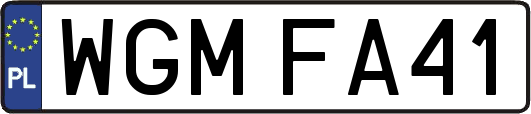 WGMFA41