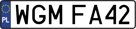 WGMFA42