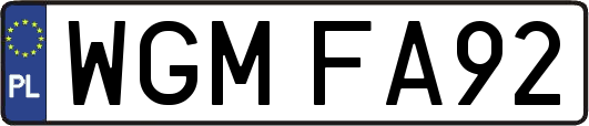 WGMFA92