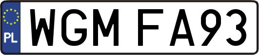 WGMFA93