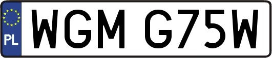 WGMG75W