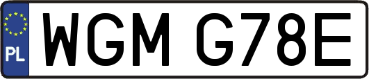 WGMG78E