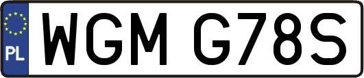 WGMG78S